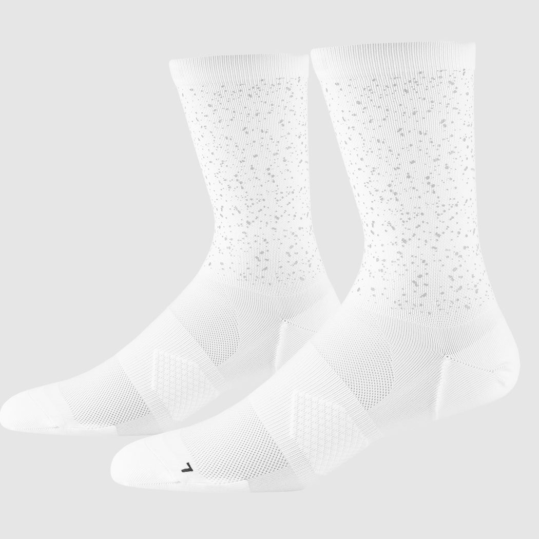 SAYSKY Combat Reflective High Socks White - Achilles Heel