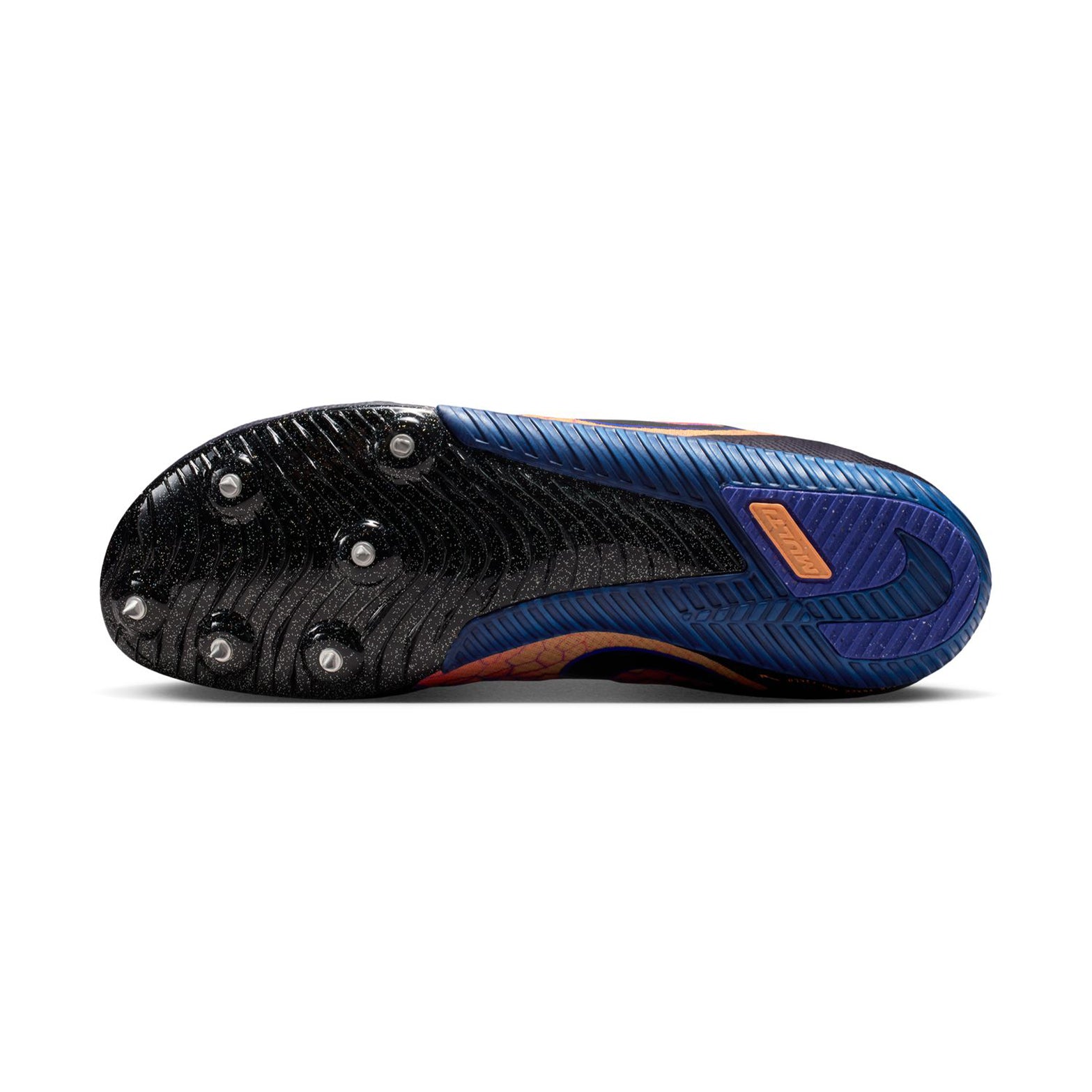 Zoom Rival Multi Glam Running Spikes Dark Obsidian / Black - Achilles Heel