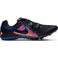 Zoom Rival Multi Glam Running Spikes Dark Obsidian / Black - Achilles Heel
