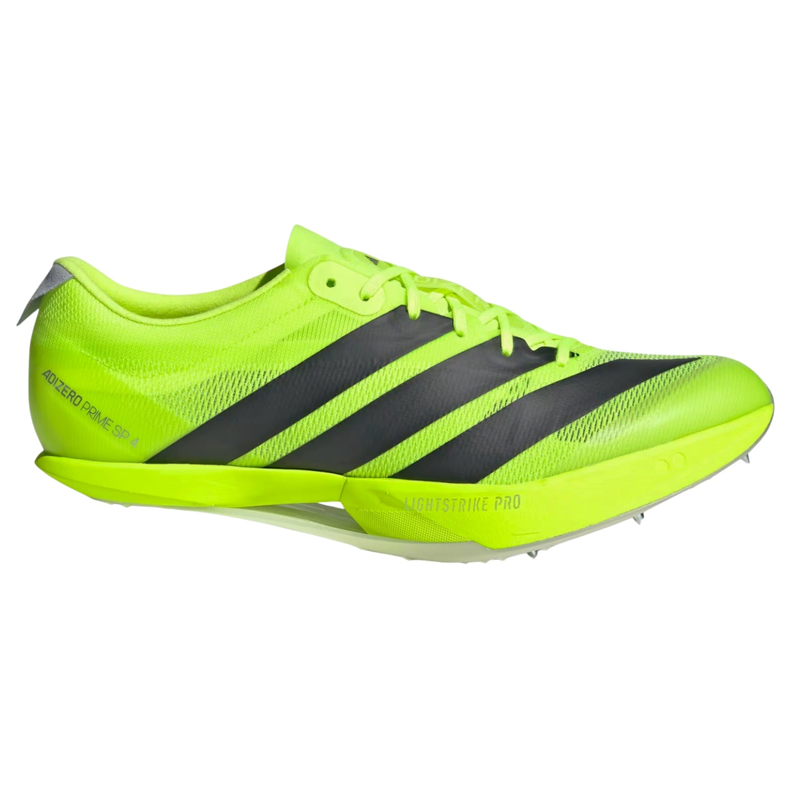 Adizero Prime SP4 Running Spikes Lucid Lemon / Core Black / Silver Metallic - Achilles Heel