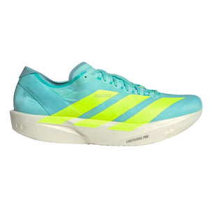 adidas Men's Adizero Takumi Sen 11 Running Shoes Flash Aqua / Zero Metalic / Mint Ton - achilles heel