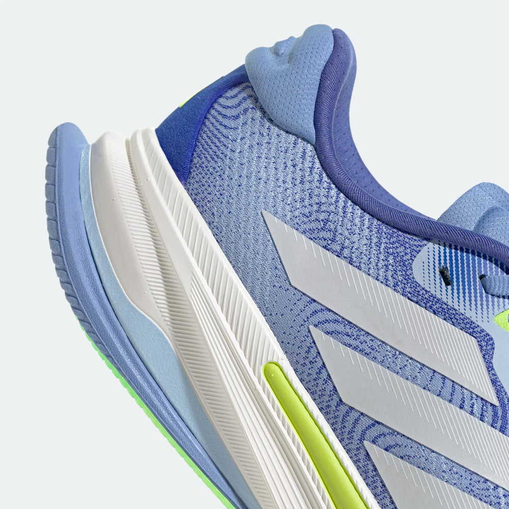 adidas Men's Supernova Prima 2 Running Shoes Blue Fusion / Cloud White / Lucid Blue - achilles heel