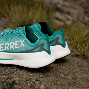 adidas Men's Terrex Agravic Speed Speed Ultra Trail Running Shoes Pure Teal / Grey One / Aurora Ivy - Achilles Heel