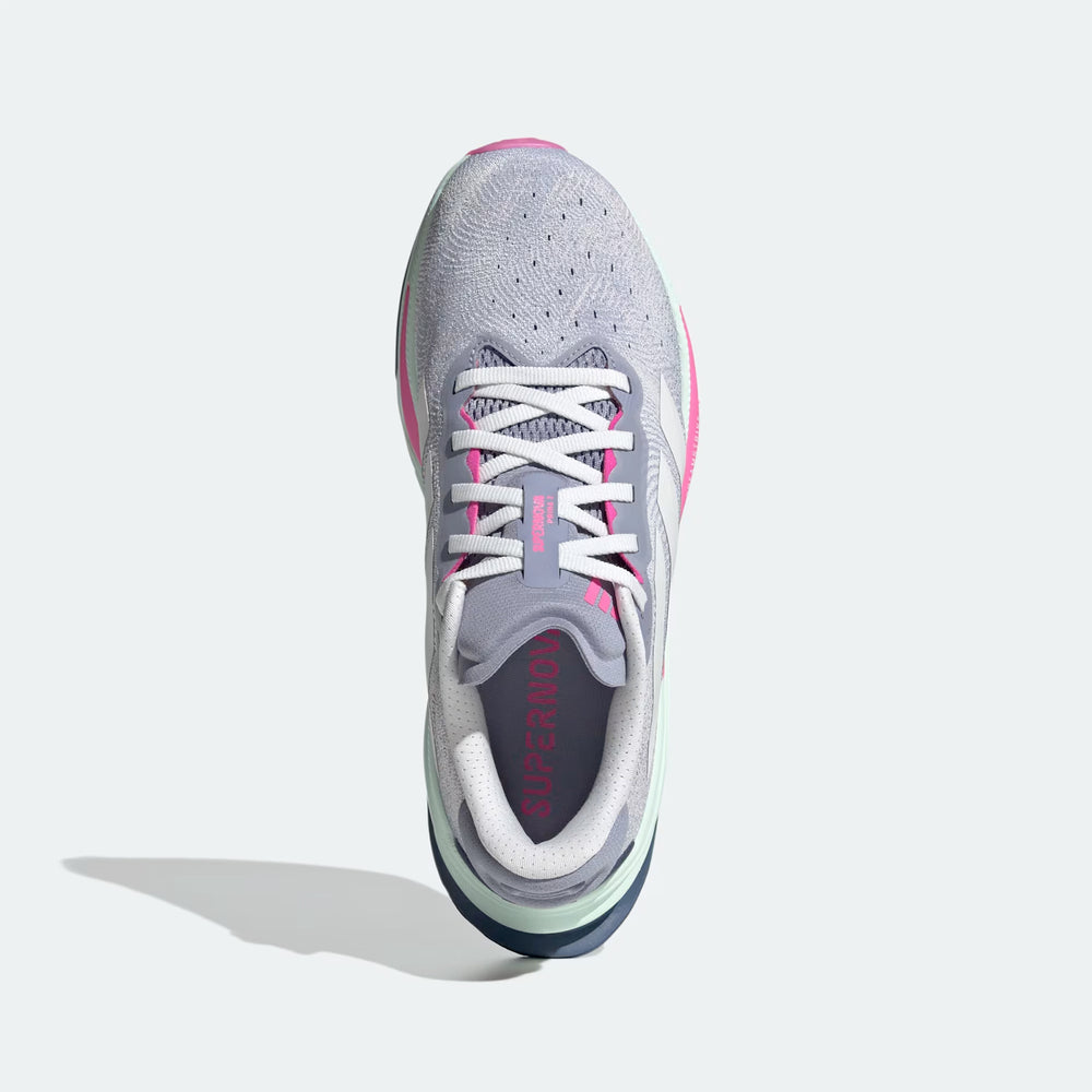 adidas Women's Supernova Prima 2 Running Shoes Silver Violet Mel / Cloud White / Dash Grey - achilles heel