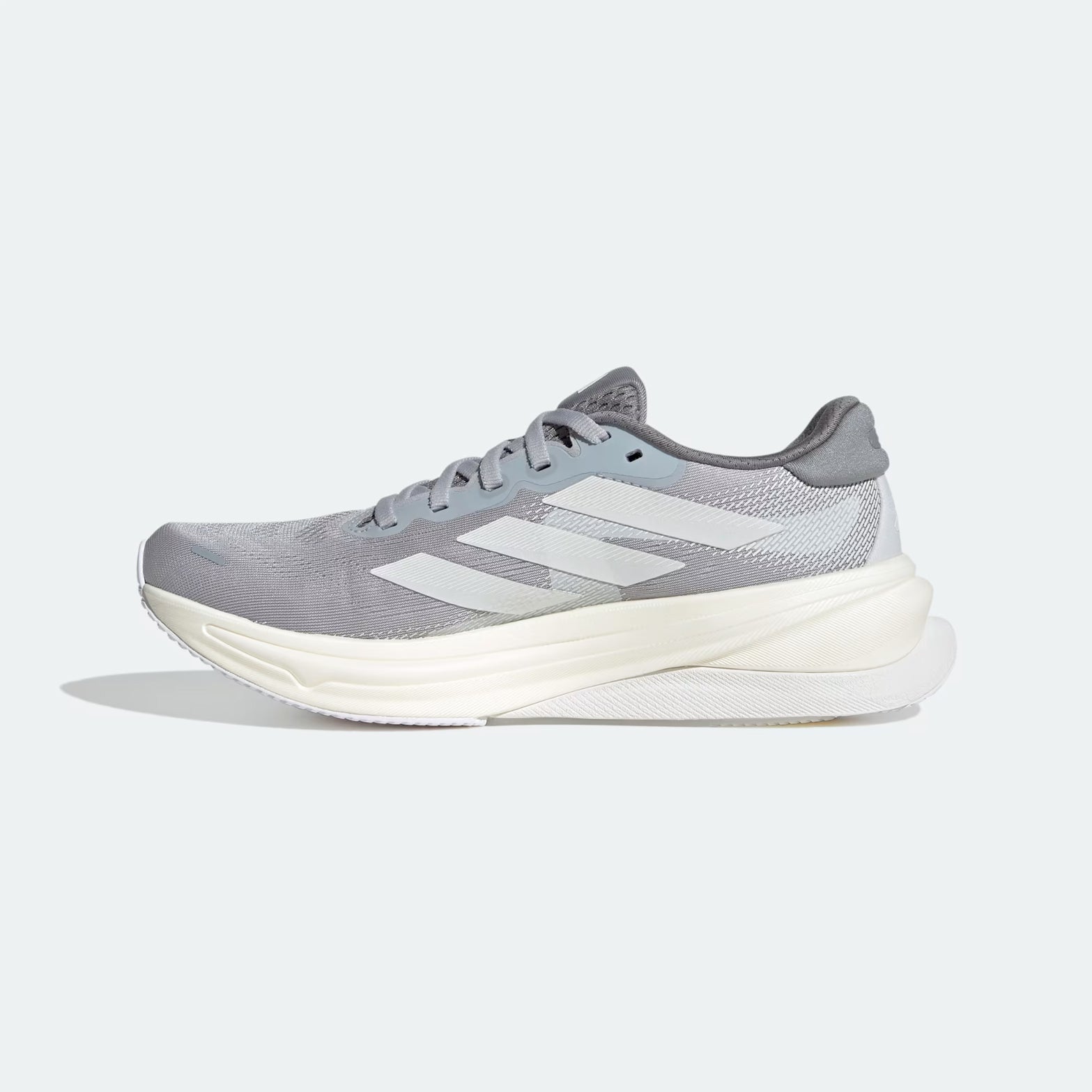 Women's Supernova Solution 2 Running Shoes Halo Silver / Zero Metalic / Grey - Achilles Heel