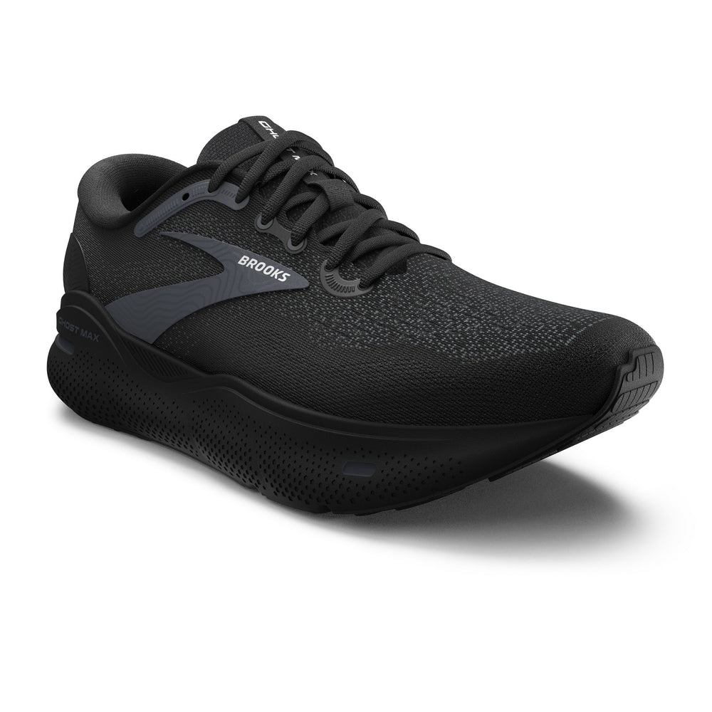 Brooks Women's Ghost Max Running Shoes Black / Black / Ebony - achilles heel