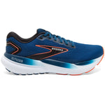 Brooks Men's Glycerin 21 Running Shoes Blue Opal / Black / Nasturtium - achilles heel