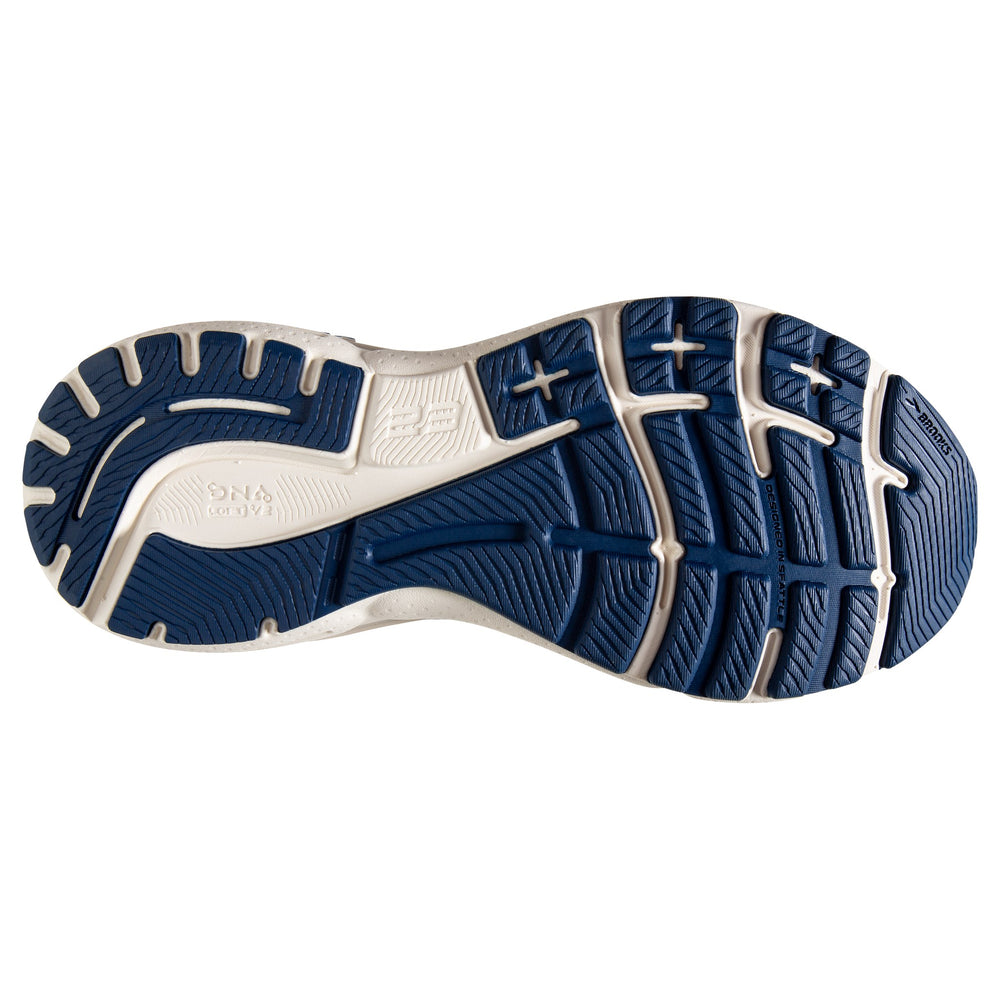 Brooks Women's Adrenaline GTS 23 Running Shoes Apricot / Estate Blue / Orchid - achilles heel