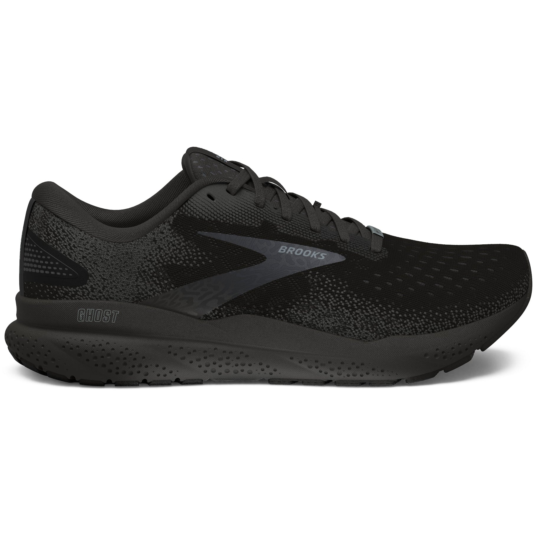 Brooks Women's Ghost 16 GORE-TEX Running Shoes Black / Black / Ebony - Achilles Heel