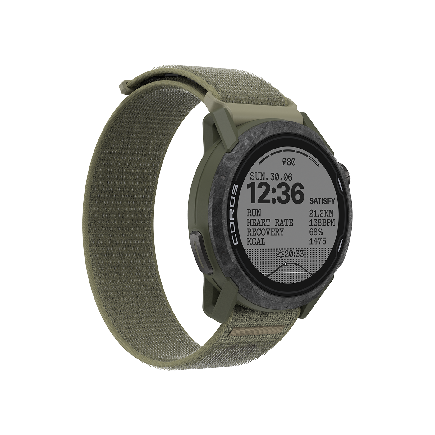 x Satisfy Apex 4 GPS Sport Watch Burnt Olive