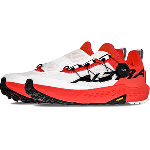 Altra Women's Timp 5 BOA Trail Running Shoes White / Coral - achilles heel