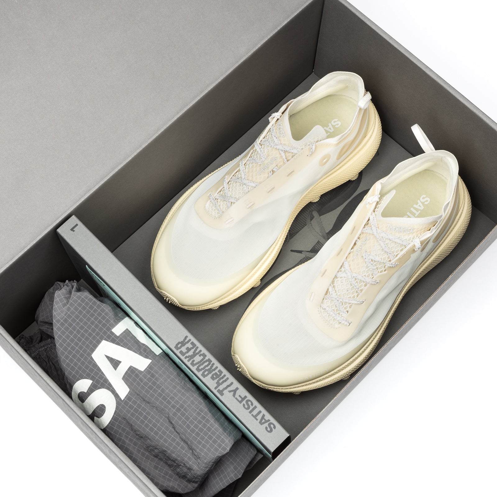 TheROCKER Trail Running Shoes Antique White - Achilles Heel
