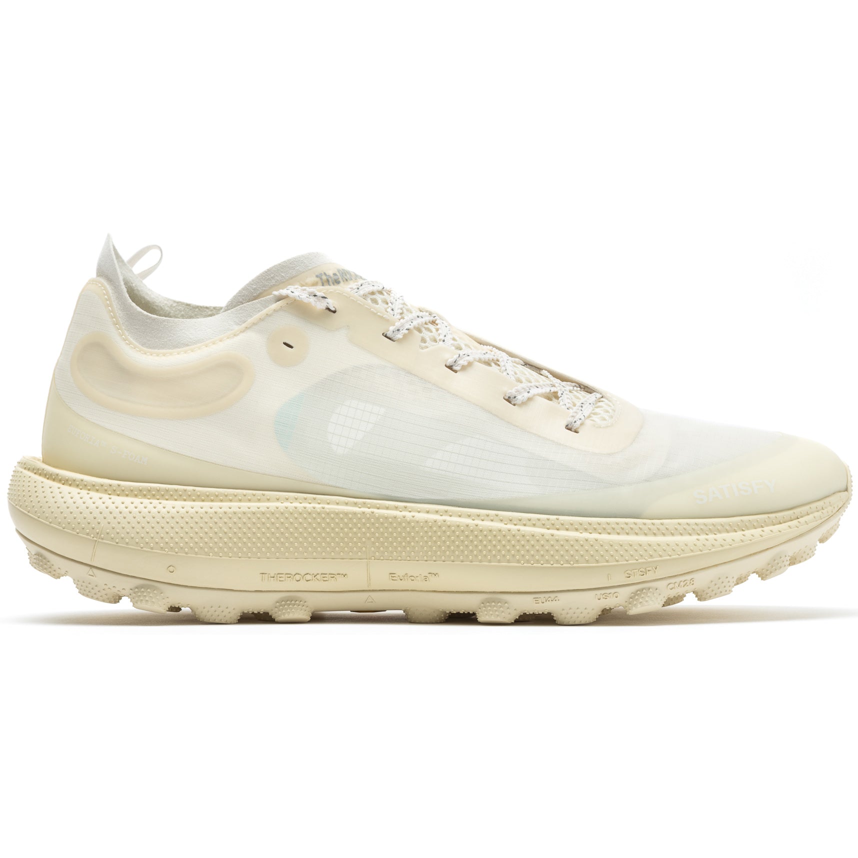 TheROCKER Trail Running Shoes Antique White