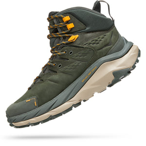 Hoka Men's Kaha 2 GORE-TEX Walking Boots Duffel Bag / Radiant Yellow - achilles heel