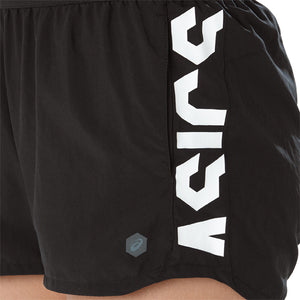 Asics Women's Performance Short Black - achilles heel