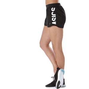 Asics Women's Performance Short Black - achilles heel