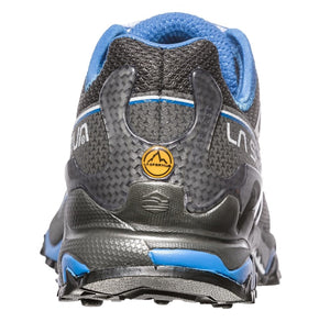 La Sportiva Women's Ultra Raptor Trail Running Shoes Carbon /  Cobalt Blue - achilles heel