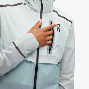 On Women's Weather Jacket Sea / Surf - achilles heel