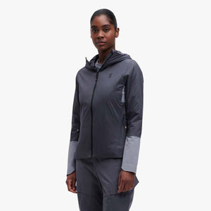 On Women's Insulator Jacket Flint / Granite - achilles heel