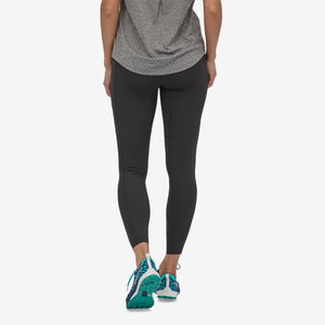 Patagonia Women's Endless Run Tight Black - achilles heel