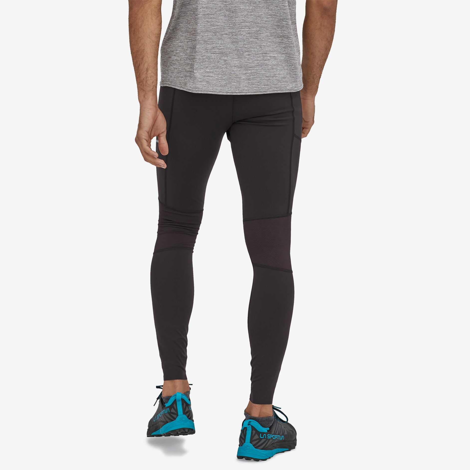 Patagonia Men's Endless Run Tight Black - Achilles Heel