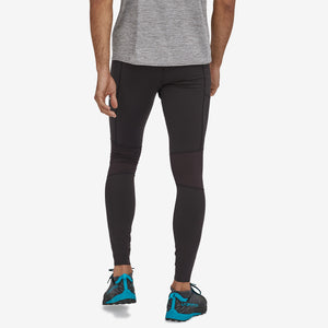 Patagonia Men's Endless Run Tight Black - achilles heel