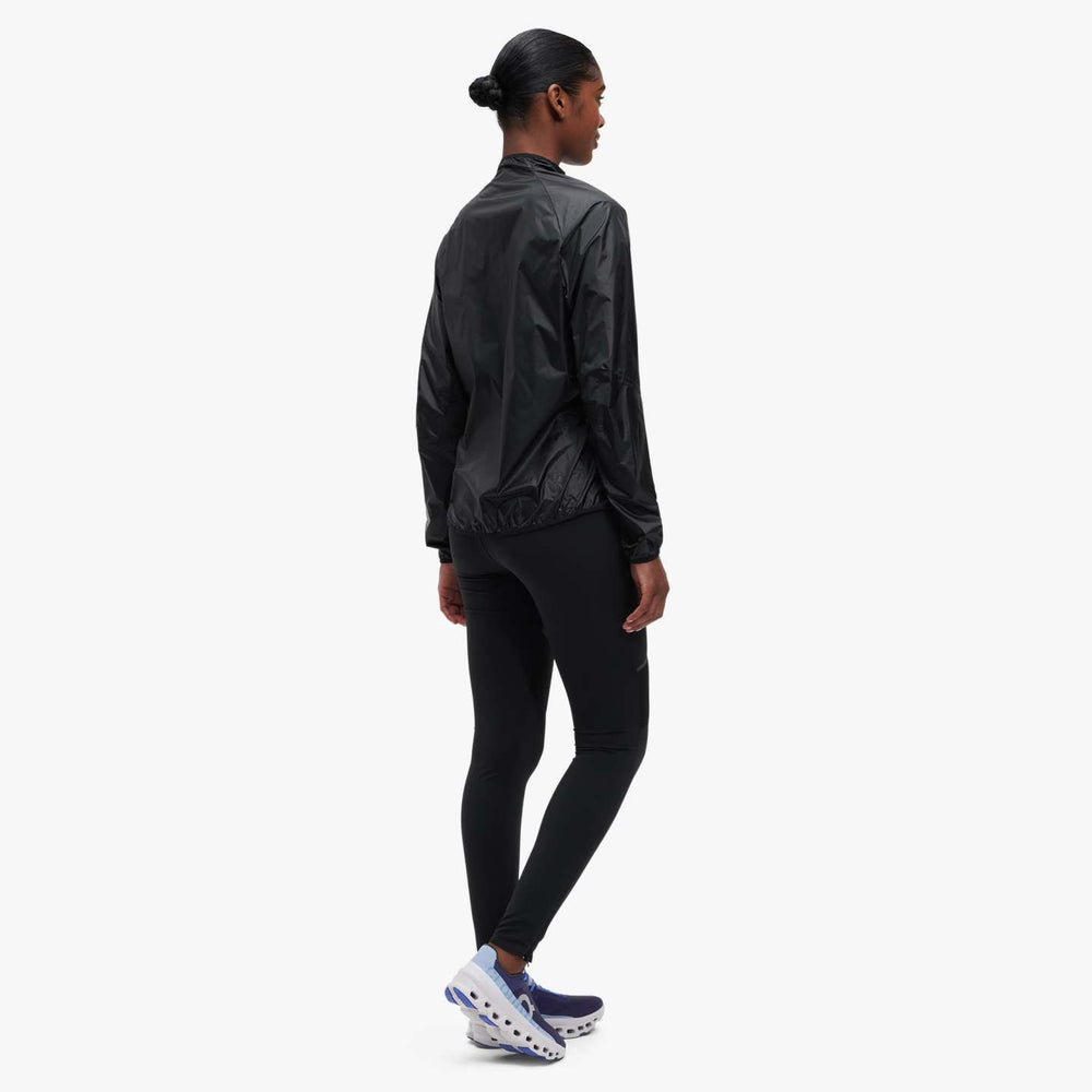 On Women's Zero Jacket Black - achilles heel