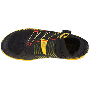 La Sportiva Men's Cyklon Trail Running Shoes Black / Yellow - achilles heel