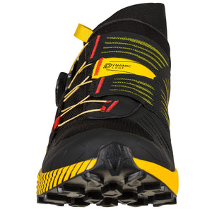 La Sportiva Men's Cyklon Trail Running Shoes Black / Yellow - achilles heel