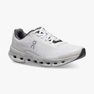 On Women's Cloudgo Running Shoes White / Glacier - achilles heel