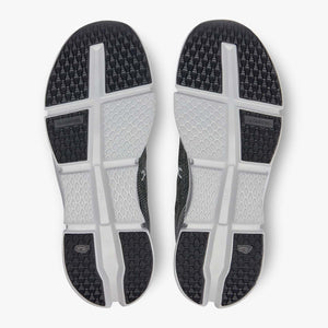 On Men's Cloudgo Running Shoes Black / Glacier - achilles heel