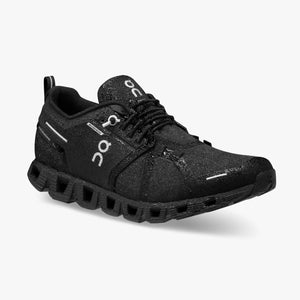 On Women's Cloud 5 Waterproof Running Shoes All Black - achilles heel
