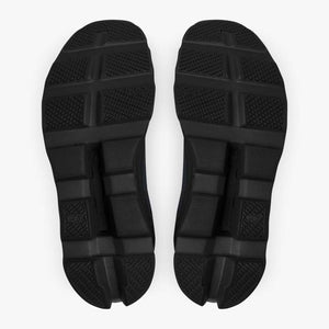 On Men's Cloudmonster Running Shoes All Black - achilles heel