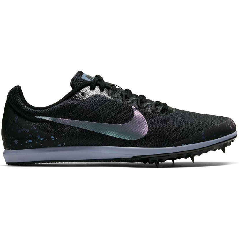 Nike Zoom Rival D 10 Running Spikes Black / Indigo Fog - achilles heel