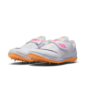 Nike High Jump Elite Field Shoes White / Black / Hyper Pink - achilles heel