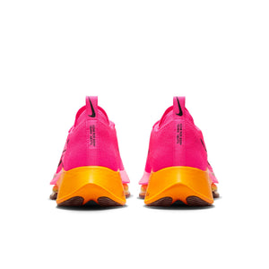 Nike Men's Air Zoom Tempo NEXT% Running Shoes Hyper Pink / Black / Laser Orange - achilles heel