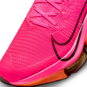 Nike Men's Air Zoom Tempo NEXT% Running Shoes Hyper Pink / Black / Laser Orange - achilles heel
