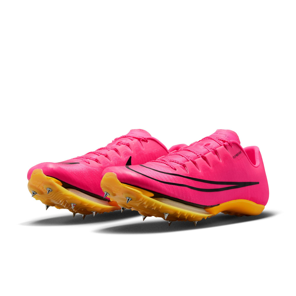 Nike Air Zoom Maxfly Running Spikes Hyper Pink / Black-Laser Orange - achilles heel