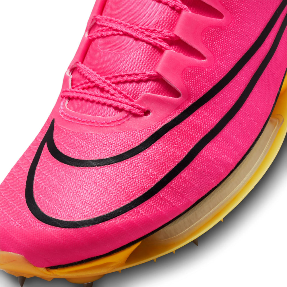 Nike Air Zoom Maxfly Running Spikes Hyper Pink / Black-Laser Orange - achilles heel