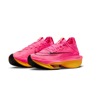Nike Women's Alphafly 2  Running Shoes Hyper Pink / Black / Laser Orange - achilles heel