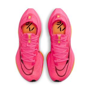 Nike Women's Alphafly 2  Running Shoes Hyper Pink / Black / Laser Orange - achilles heel