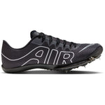 Nike Air Zoom Maxfly More Uptempo Running Spikes Black / White - achilles heel