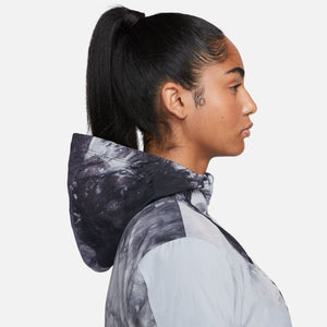 Nike Women's Repel Trail Running Jacket Black / Photon Dust - achilles heel