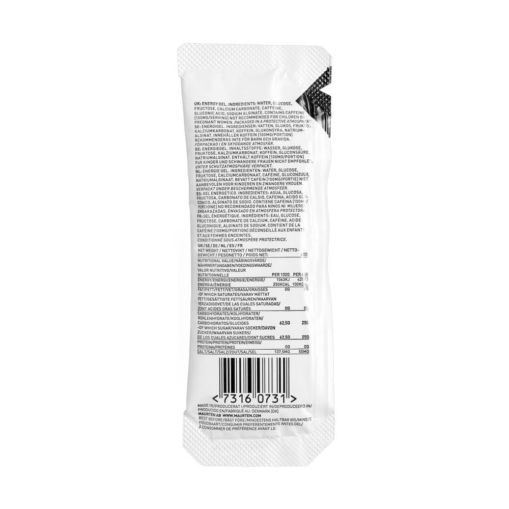Maurten Gel 100 CAF 100 – Single Gel 40g - achilles heel