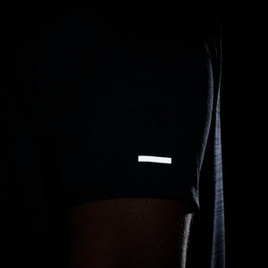 Nike x Achilles Heel Men's Miler Run Club Tee Black / Reflective Silver - achilles heel