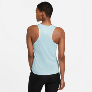 Nike Women's Swoosh Run Tank Glacier Blue / Reflective Silver - achilles heel