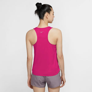 Nike Women's Swoosh Run Tank Fireberry / Reflective Silver - achilles heel