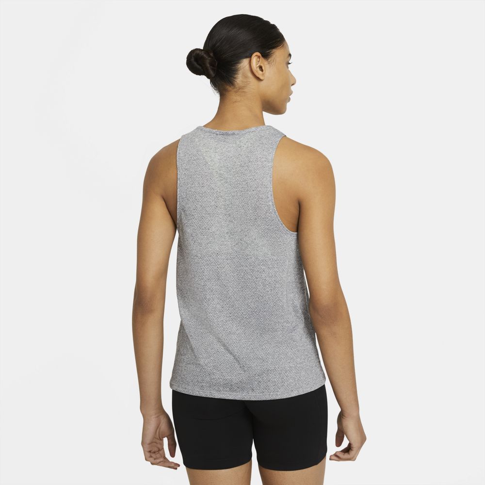 Nike Women's City Sleek Trail Tank Smoke Grey / Grey Fog / Heather - Achilles Heel