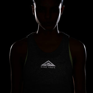 Nike Women's City Sleek Trail Tank Smoke Grey / Grey Fog / Heather - achilles heel