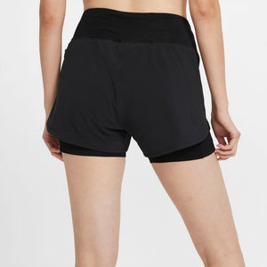 Nike Women's Eclipse 2 In 1 Shorts Black - achilles heel